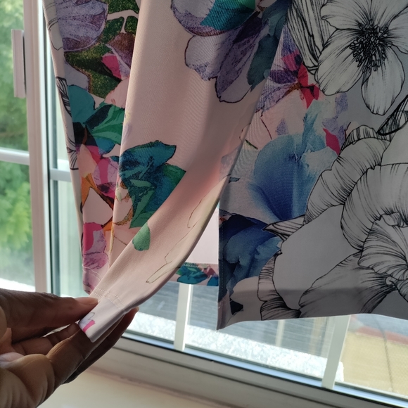 ASOS Floral Print Short Sleeve Dress size 10 - Picture 11 of 14